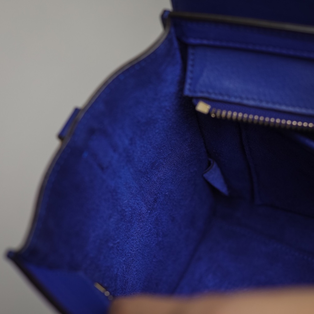 Celine Luggage Nano (blue) (Pre-Owned) - Picture 5 of 8